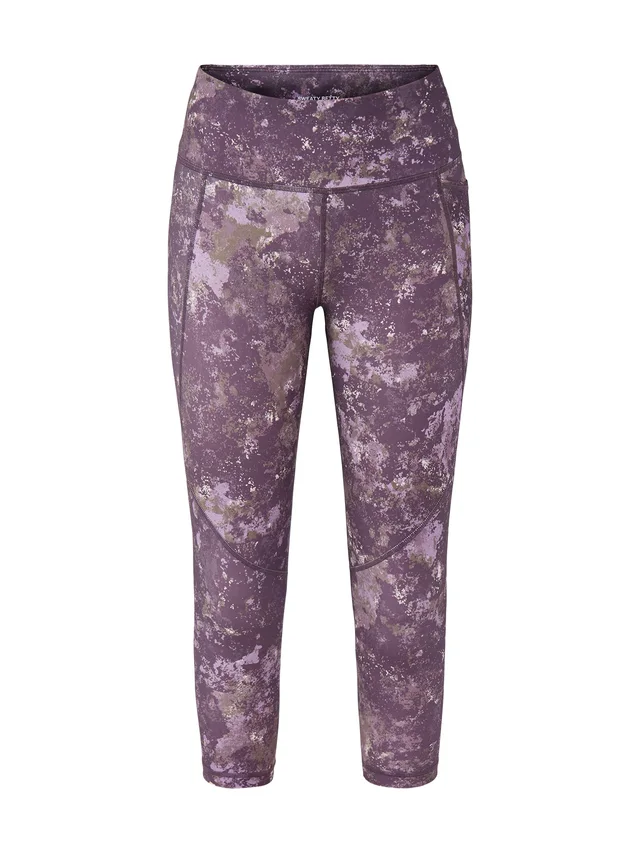Sweaty Betty Power Cropped Workout Leggings Purple in Purple from Fenwick, photo 1 of 1