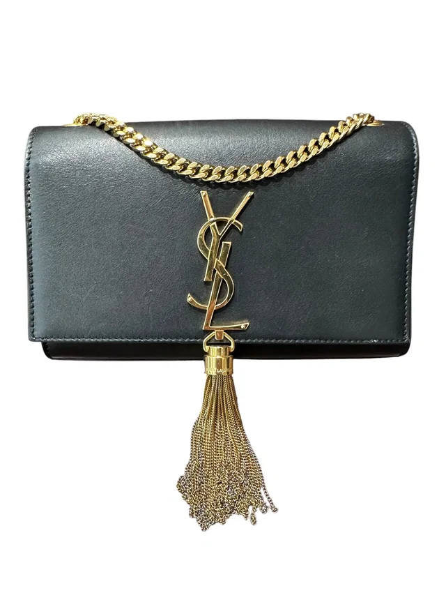 Saint Laurent Tassle Black Bag in Black from Luxury Promise