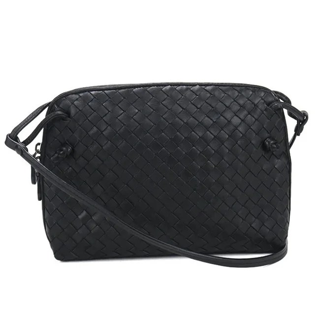 Bottega Veneta Intrecciato Shoulder Bag in black Woven leather from Poshmark, photo 1 of 1