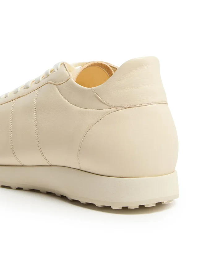 THE ROW Mica sneakers in Green Upper: 100% lambskin, lining: 100% goatskin, sole: 100% rubber, photo 6 of 6 from 24S (US)
