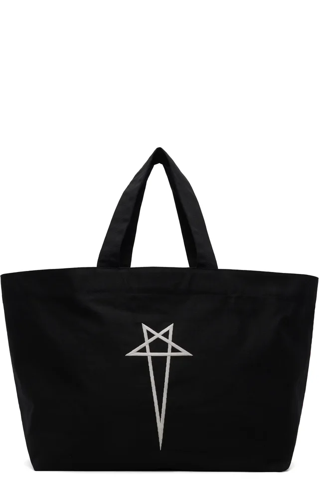 Black Temple Beach Tote, image 1 of 1 from SSENSE