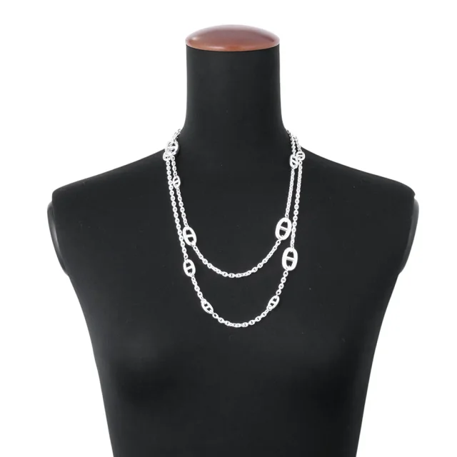 Hermès Farandole Necklace Size 120 SV925 from GALLERY RARE, photo 4 of 12