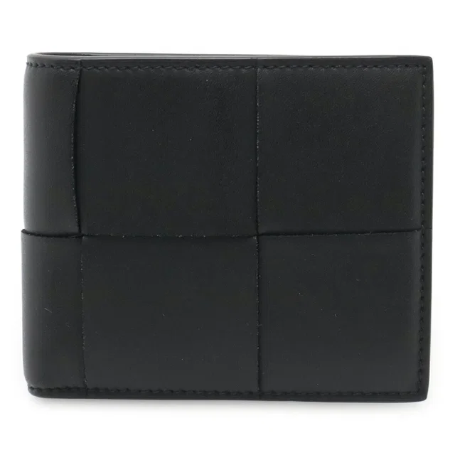 Bottega Veneta Cassette Leather Bifold Wallet in Leather from LuxUness