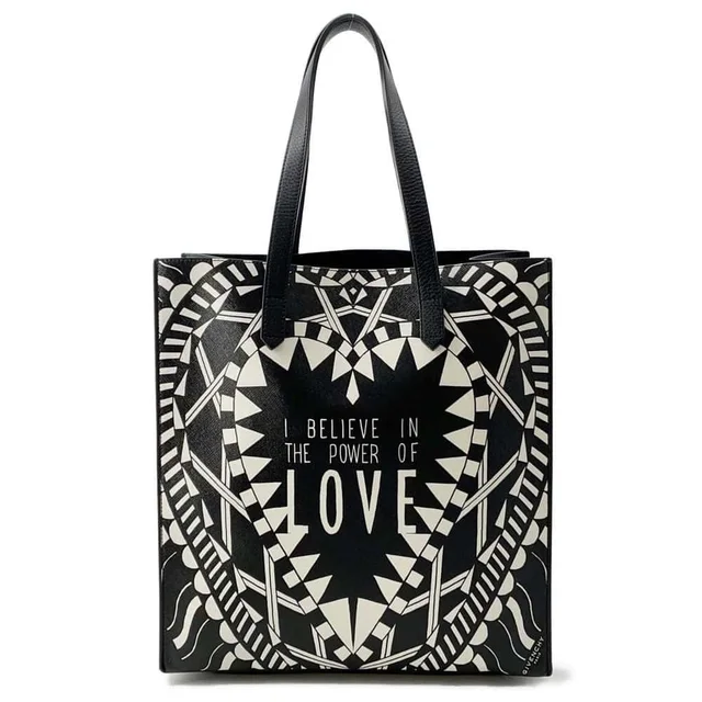 Givenchy Power Of Love Tote Bag Pouch Clutch Black White in black|white from Poshmark