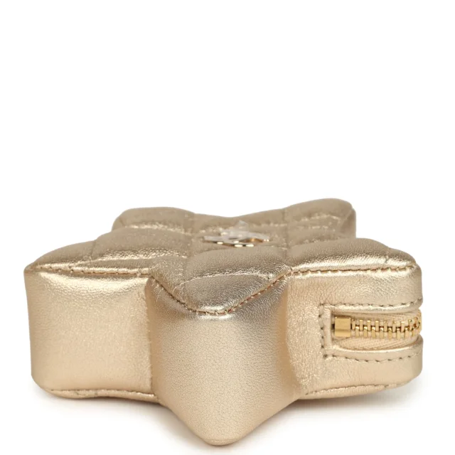 Chanel "Hollywood Boulevard" Backpack in Gold Calfskin from Madison Avenue Couture, photo 9 of 12