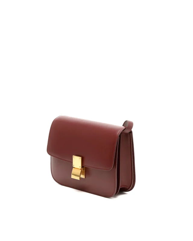Celine Medium Classic Box Bag in Leather from A Retro Tale, photo 2 of 9