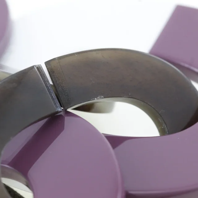 Hermès Lacquer Buffalo Horn Necklace in Brown Others from LuxUness, photo 9 of 10