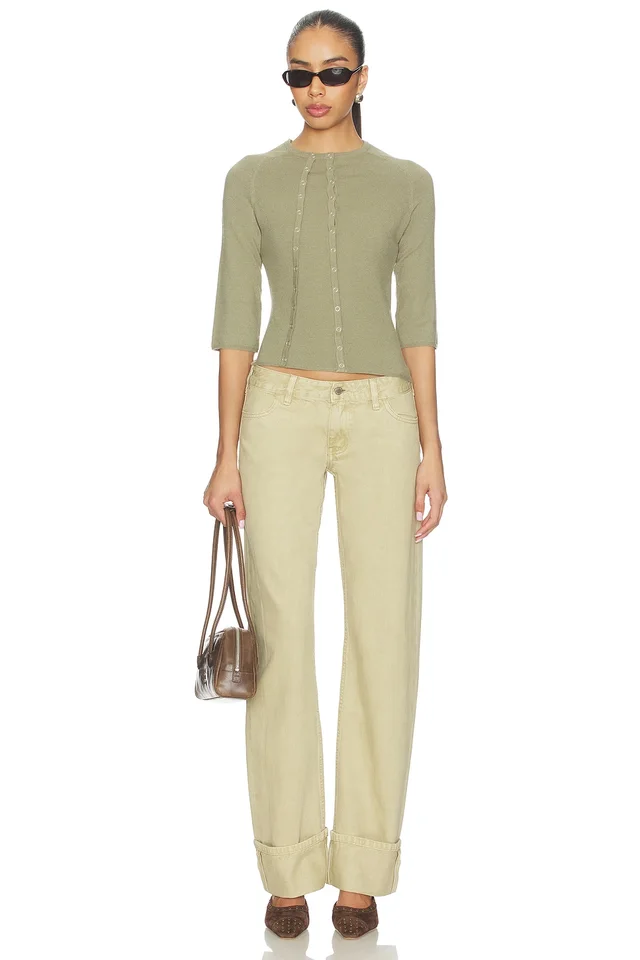 With Jean Agnes Jeans in Stone Wash, photo 5 of 6 from REVOLVE (Canada)