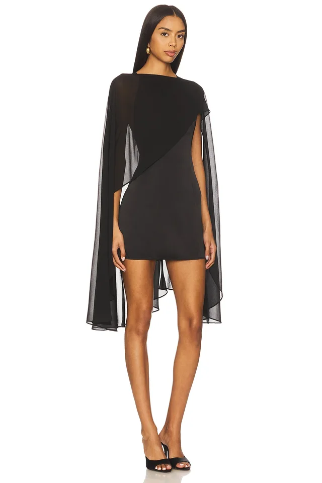 Lovers and Friends Rita Mini Dress in Black, photo 2 of 3 from REVOLVE (Canada)