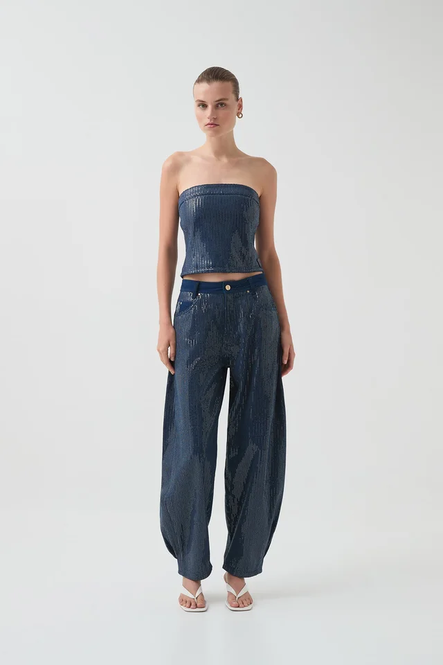 Aje Studio Reflect Denim Barrel Jeans from Aje, photo 1 of 1