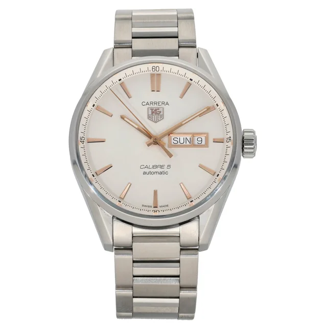 TAG Heuer Carrera WAR201D-0 41mm Stainless Steel Watch from H&T