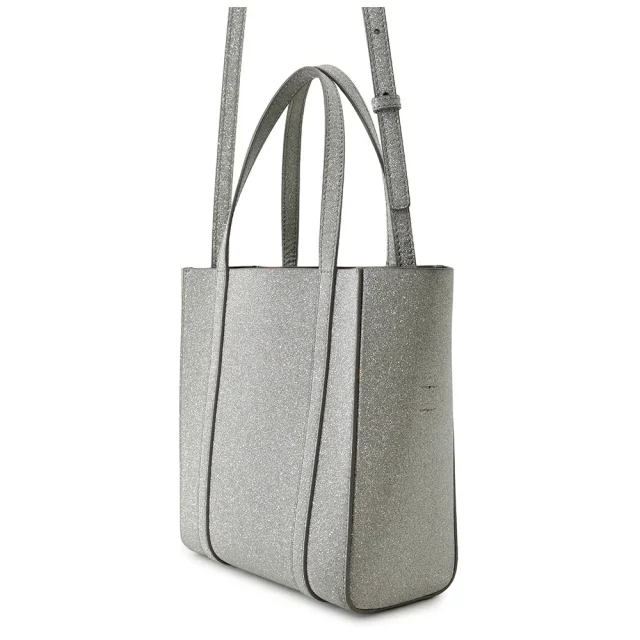 Balenciaga Everyday Tote Silver551815 Leather Size XXS in Leather from GALLERY RARE, photo 2 of 18