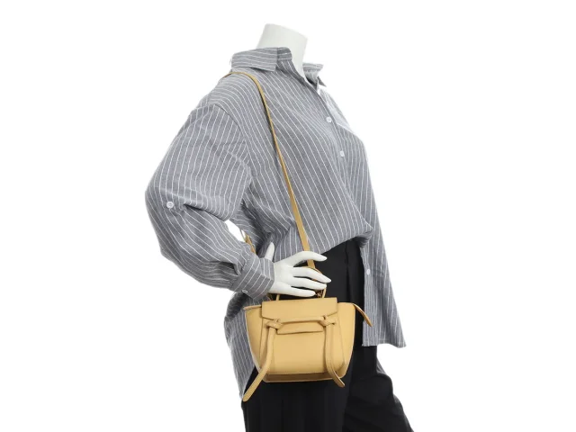 Celine Yellow Pico Belt Bag in Yellow Suede from Ann's Fabulous Finds, photo 9 of 9
