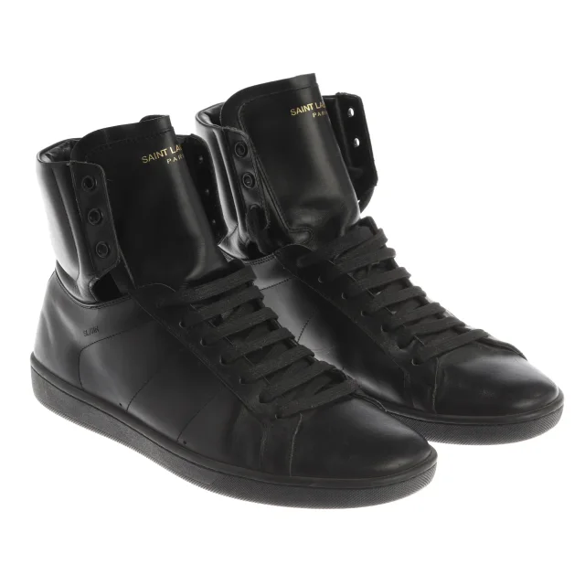 Saint Laurent High-Top Sneaker EUR 41 Schwarz from Buddy And Selly