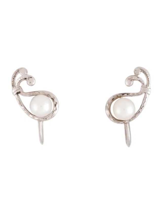Mikimoto Vintage Pearl Clip-On Earrings in multicolor from The RealReal