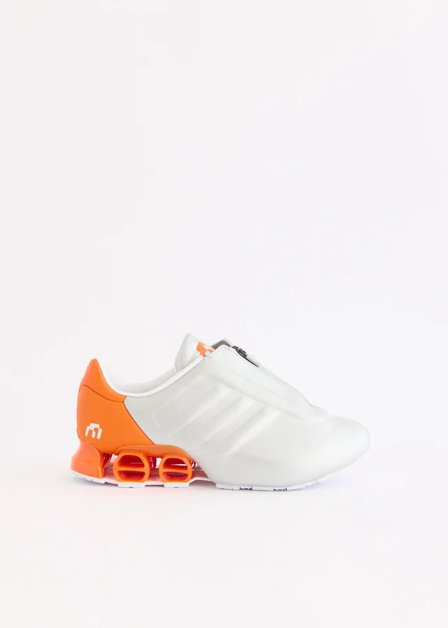 Adidas x MIAOU Megaride ‘Silver Metallic Power Blue' Sneakers in Metallic from Incu, photo 1 of 1
