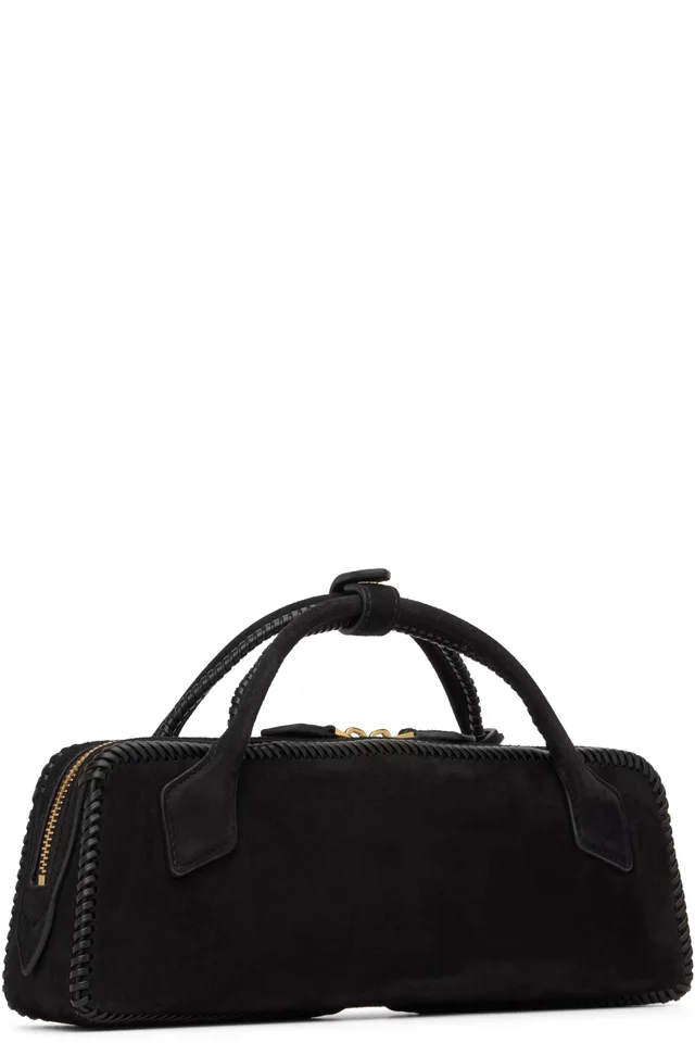 ALAÏA Black 'Le Teckel' Clutch Bag, photo 3 of 3 from SSENSE