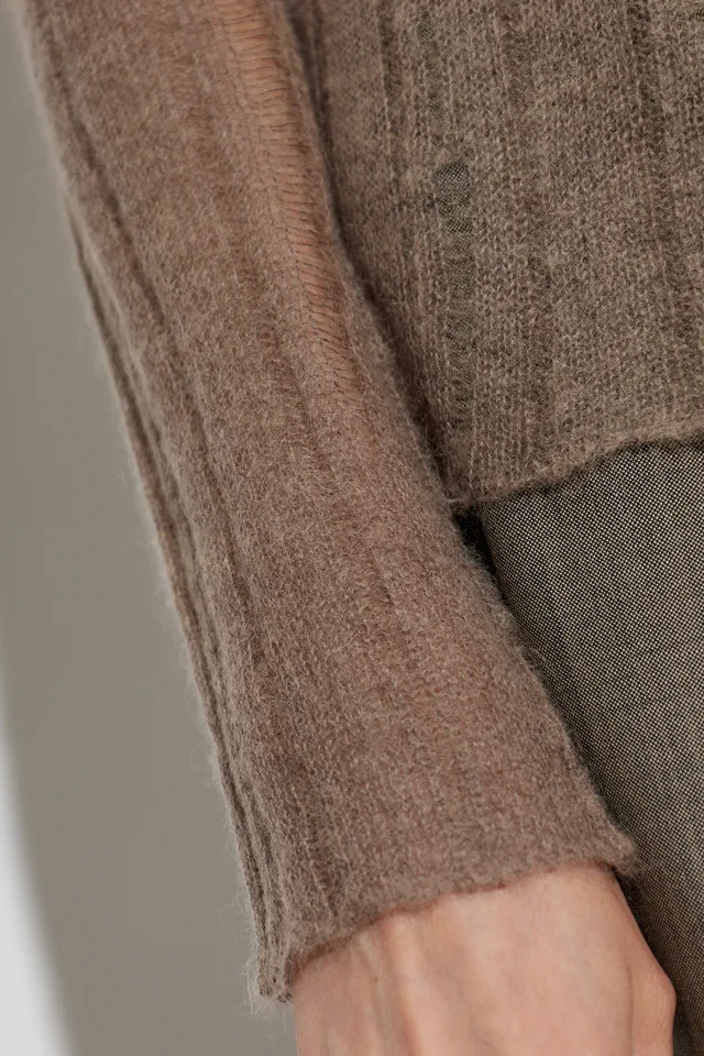 Fabiana Filippi Long-sleeve knit top, photo 5 of 5 from SENSER