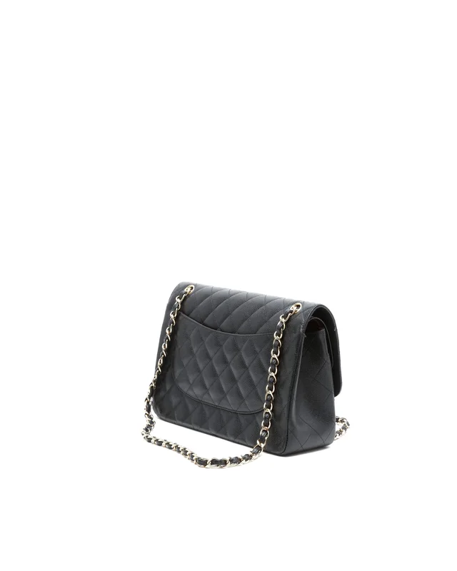 Chanel Classic Caviar Jumbo Double Flap Bag in Caviar leather from A Retro Tale, photo 3 of 10