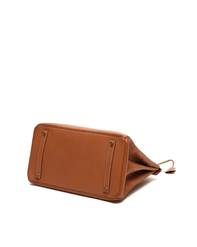 Hermès Birkin 35 Courchevel Bag in Leather from A Retro Tale, photo 5 of 13
