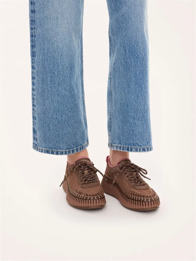 Chloé Nama Low-Top Sneakers, photo 4 of 6 from SENSER