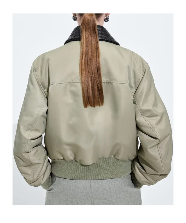 Bottega Veneta Satin Nylon Blouson, photo 3 of 4 from SENSER