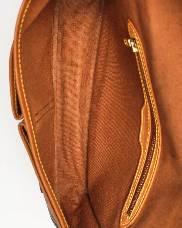 Louis Vuitton Monogram Gibeciere MM Bag in Coated canvas from A Retro Tale, photo 12 of 13