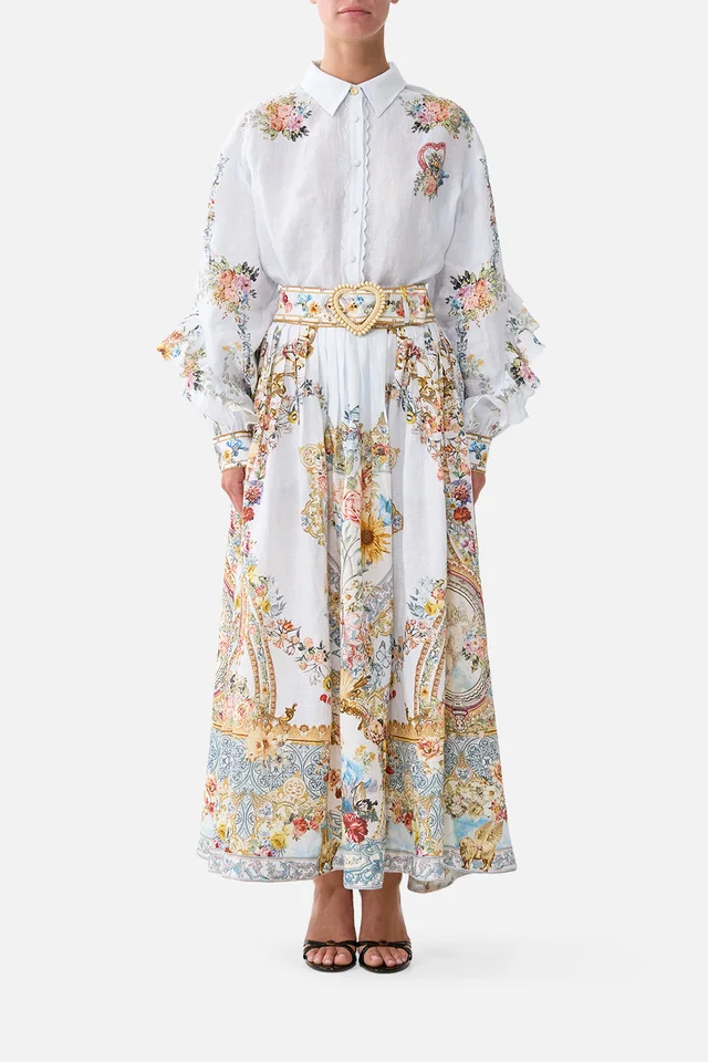 Camilla eBoutique BELTED MIDI SKIRT SEVILLE SWEETHEART from CAMILLA, photo 1 of 1