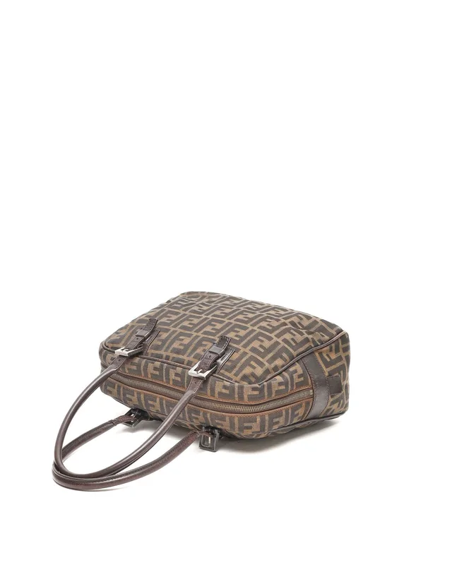 Fendi Zucca Shoulder Bag in Canvas from A Retro Tale, photo 4 of 9