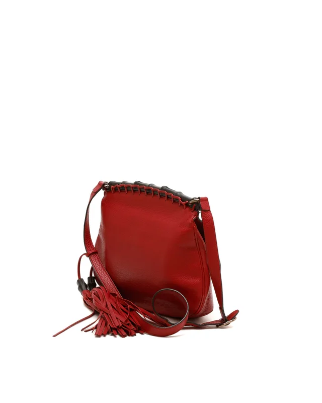 Gucci Bamboo Nouveau Fringe Bag in Leather from A Retro Tale, photo 3 of 8