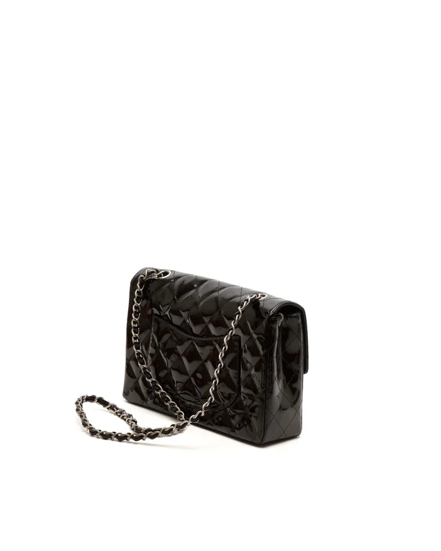 Chanel Classic Medium Single Flap Bag in Patent leather from A Retro Tale, photo 3 of 10