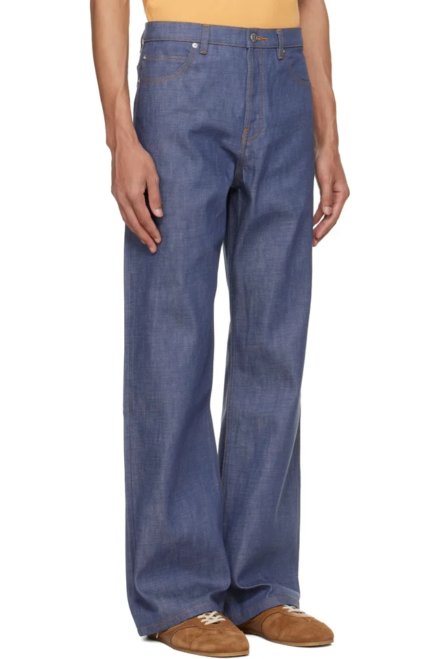 A.P.C. Blue Arno Jeans, photo 2 of 3 from SSENSE