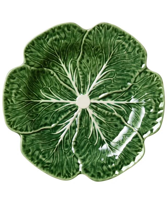 Certified International Set Of 4 Le Jardin Cabbage 3-D Dinner Plate, image 1 of 1 from Rue La La