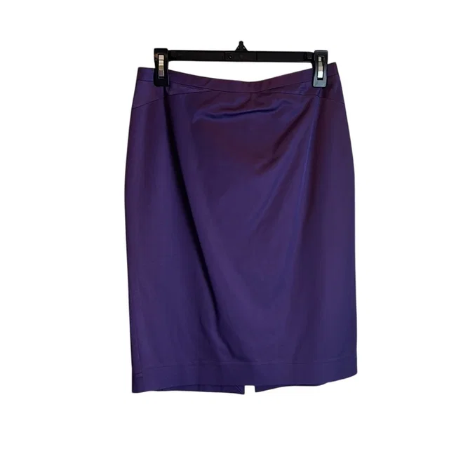 Etro Satin Skirt Size 6 in purple Satin from Poshmark