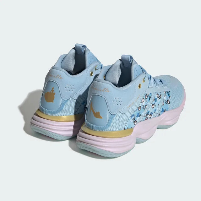 Adidas Disney Princess Court Stabil Indoor Shoes in Blue, photo 3 of 9 from adidas (US)