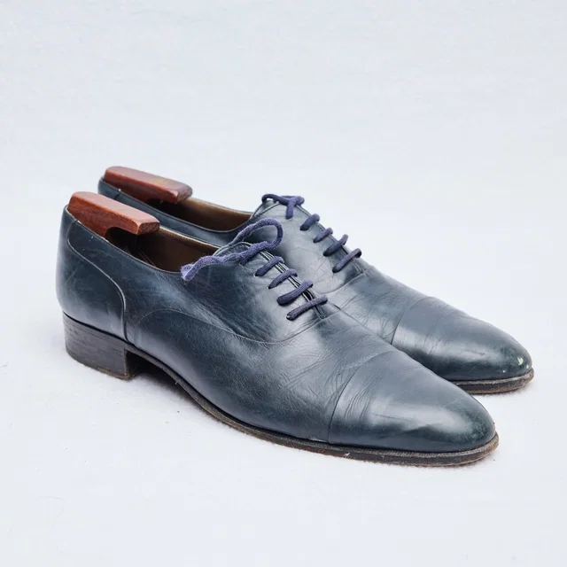 Bally Breuil Oxford in blue Leather from Poshmark