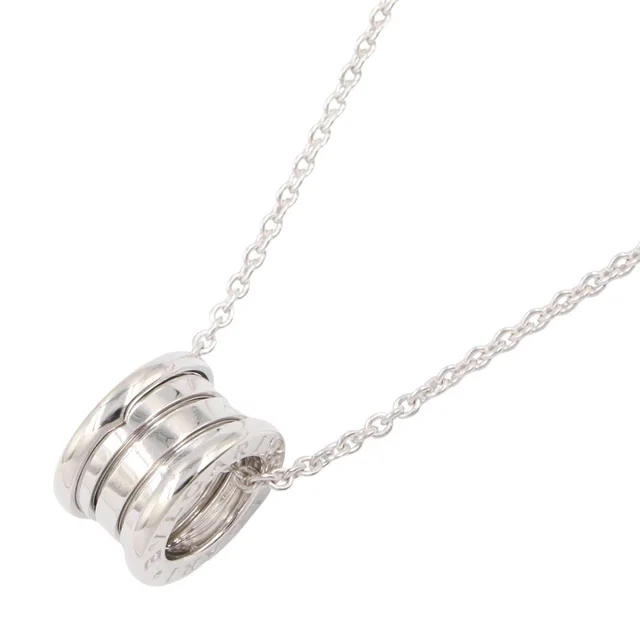 Bvlgari B-zero1 Au750 White Gold Necklace in White from LuxUness