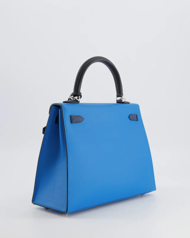 Hermès Kelly II Tricolour 25 Sellier Bag in Black Epsom leather from Sellier, photo 9 of 21