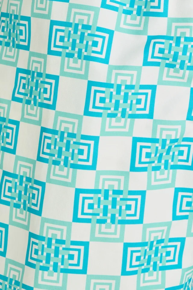 Frescobol Carioca Printed Swim Shorts in Turquoise, photo 4 of 4 from THE OUTNET