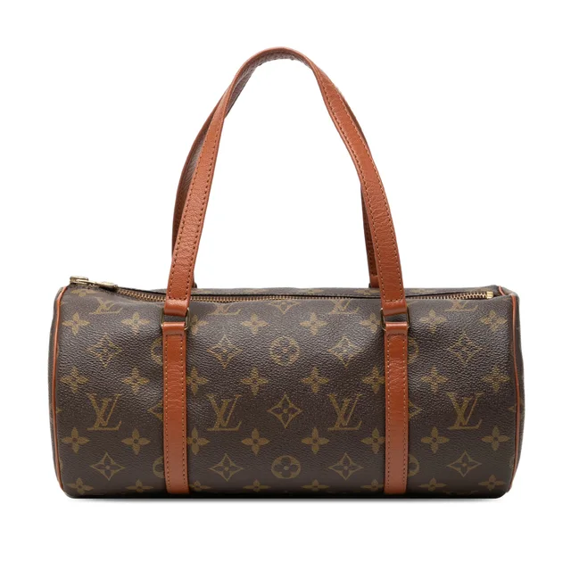 Brown Louis Vuitton Monogram Papillon 30 Handbag in Brown Coated canvas from Designer Revival, photo 1 of 1