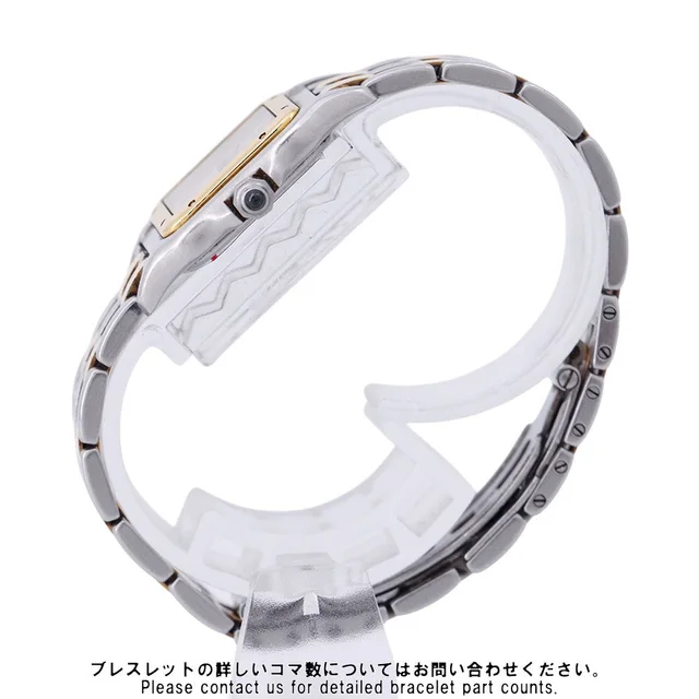 Cartier PANTHERE SM 2 Row H30mm×W22mm Stainless Steel K18YG Ivory DialW25029B6 in White from GALLERY RARE, photo 2 of 2
