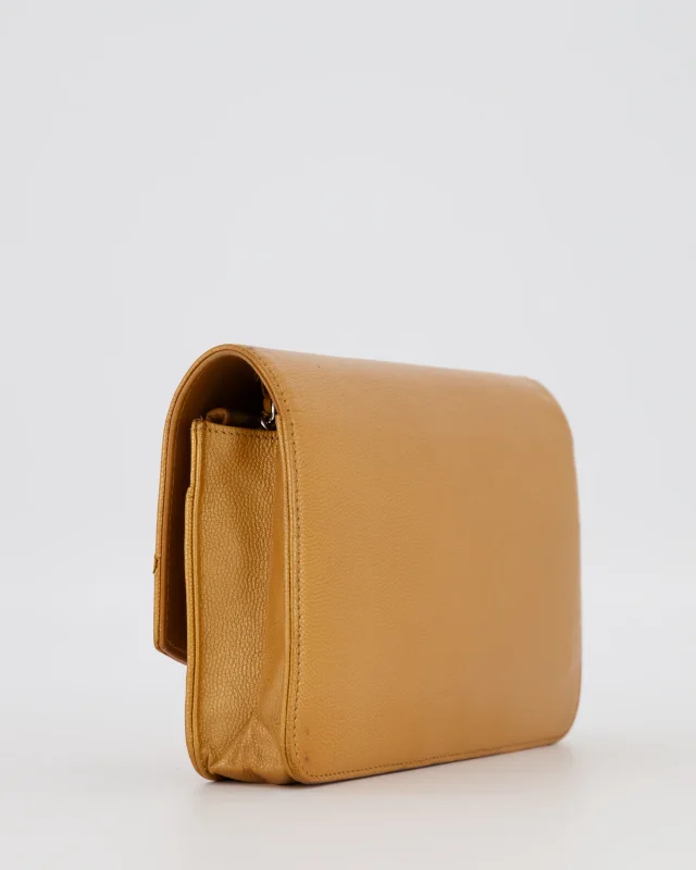 Chanel Gold Wallet on Chain Bag in Gold Caviar leather from Sellier, photo 16 of 22