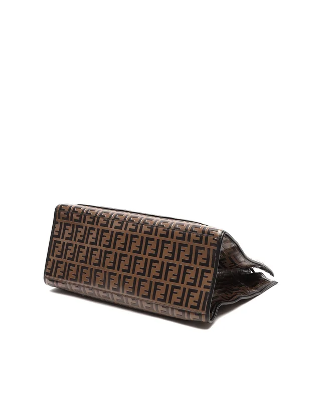 Fendi Zucca Runaway Bag in Raffia from A Retro Tale, photo 5 of 9