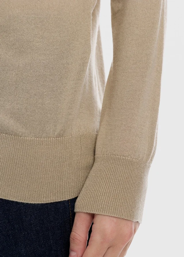 Toteme fine-knit crew-neck sweater, photo 5 of 6 from SENSER