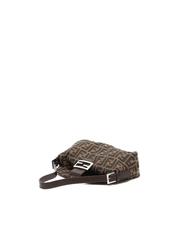 Fendi Zucca Fold Over Baguette Bag in Canvas from A Retro Tale, photo 4 of 10