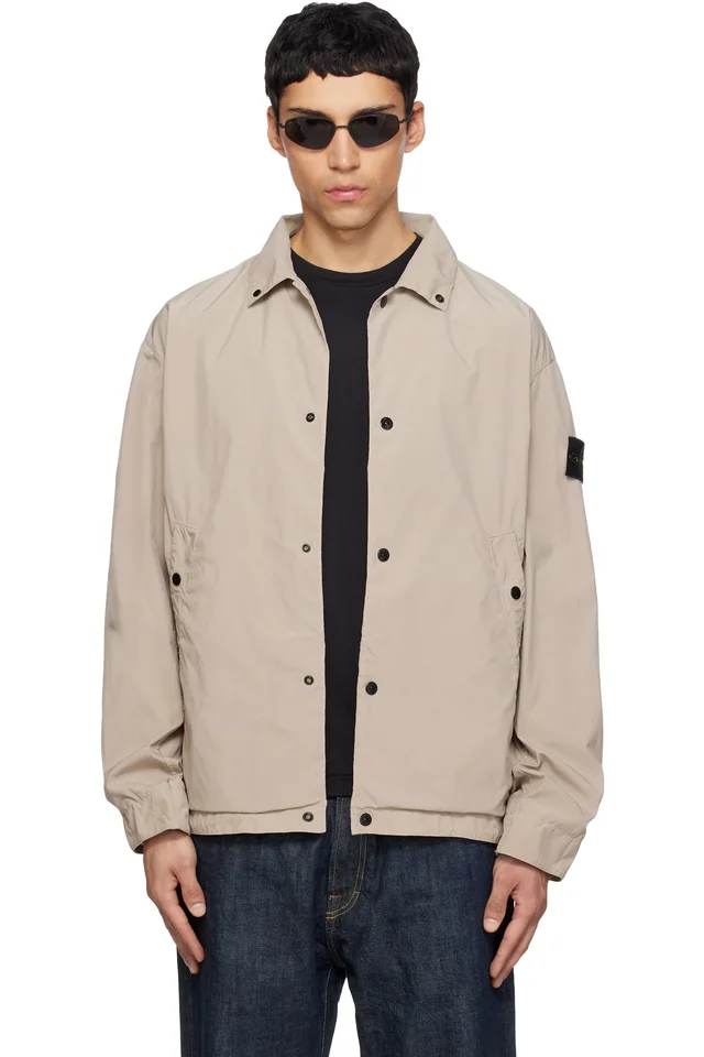 Beige 4100041 Light Compact Touch Poly-TC Jacket