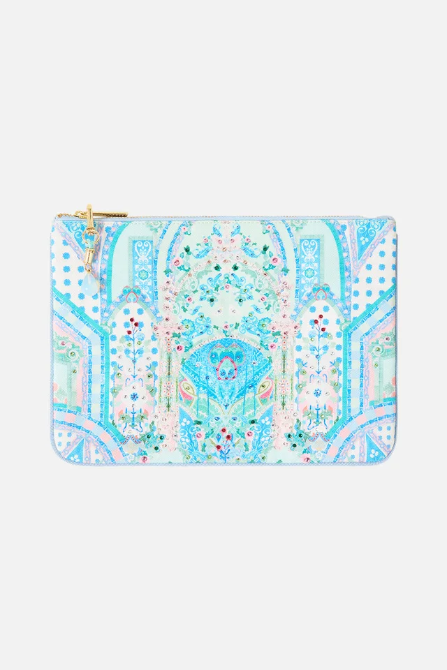 Camilla eBoutique SMALL CANVAS CLUTCH MIDSUMMER MOSAICS from CAMILLA, photo 1 of 1