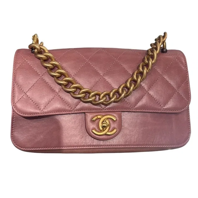Chanel Pink Classic Flap Bag in Pink from Luxury Promise