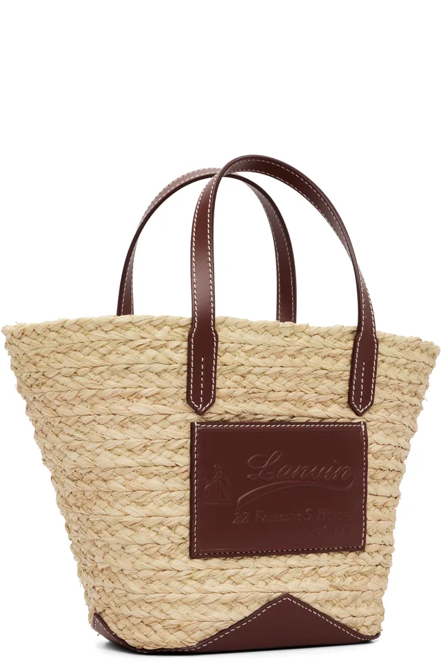 Lanvin Beige Catch Tote, photo 2 of 4 from SSENSE