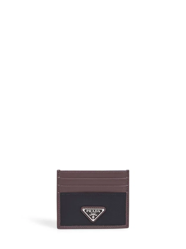 Prada Re-Nylon Card Case — Black Recycled Polyamide Cases in Black Nylon from HEWI
